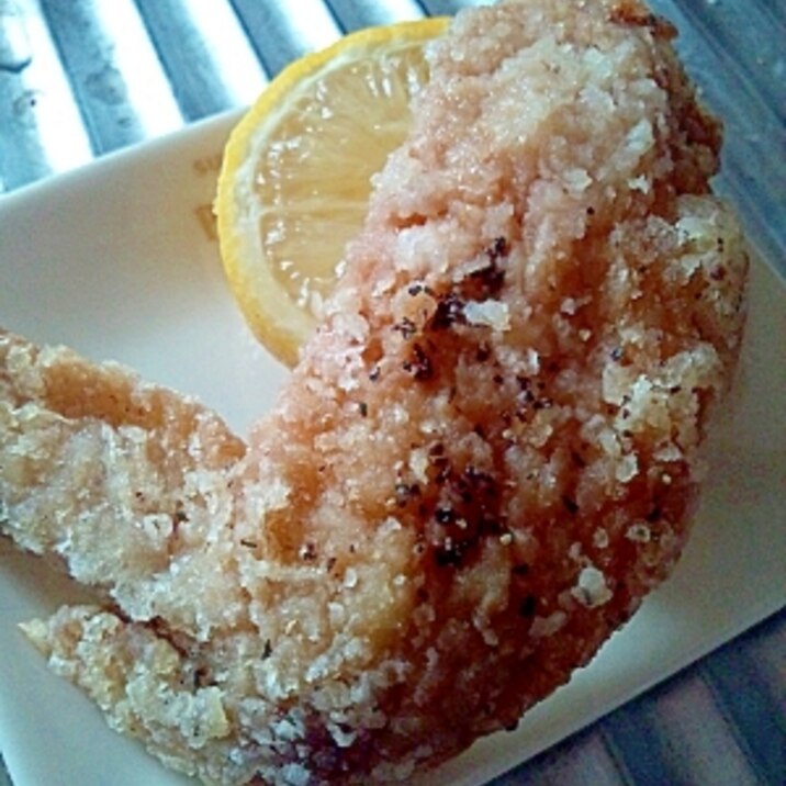 ビールにぴったり!!鶏手羽先の竜田揚げ